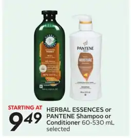 Sobeys Shampoo or Conditioner offer