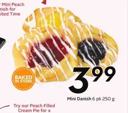 Sobeys Mini Danish - Fresh Fest offer