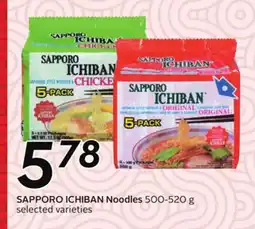 Sobeys Noodles offer