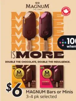 Sobeys Bars or Minis offer