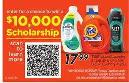 Sobeys Liquid Laundry offer