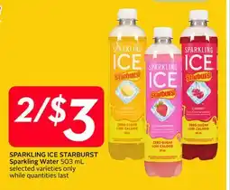 Sobeys STARBURST Sparkling Water offer