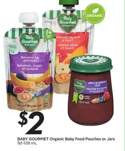 Sobeys Organic Baby Food Pouches or Jars offer