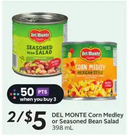 Sobeys Corn Medley or Seasoned Bean Salad offer