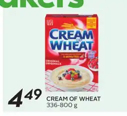 Sobeys CREAM OF WHEAT offer