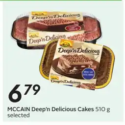 Sobeys Deep'n Delicious Cakes offer