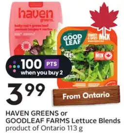 Sobeys Lettuce Blends offer