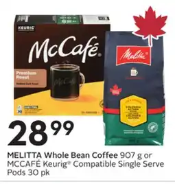 Sobeys Whole Bean Coffee offer