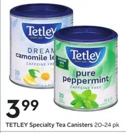 Sobeys Specialty Tea Canisters offer