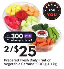 Sobeys Prepared Fresh Daily Fruit or Vegetable Carousel offer