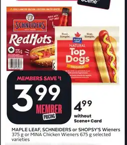 Sobeys Wieners offer