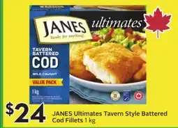 Sobeys Ultimates Tavern Style Batter Cod Fillets offer