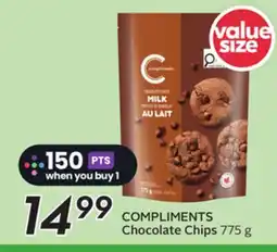 Sobeys COMPLIMENTS Chocolate Chips offer