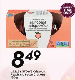 Sobeys Peach and Pecan Crackers - Fresh Fest offer