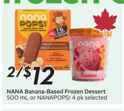 Sobeys Banana-Based Frozen Dessert offer