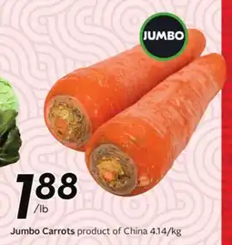 Sobeys Jumbo Carrots offer
