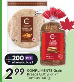 Sobeys COMPLIMENTS Grain Breads offer