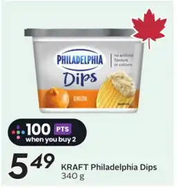 Sobeys Philadelphia Dips offer