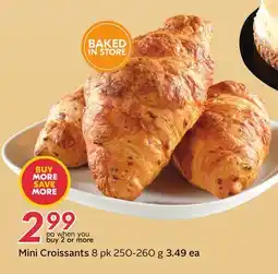 Sobeys Mini Croissants offer