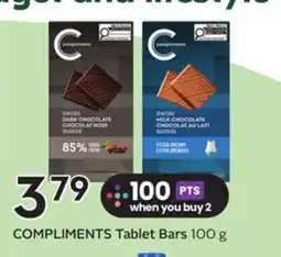 Sobeys COMPLIMENTS Tablet Bars offer