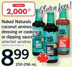 Fortinos NAKED NATURALS COCONUT AMINOS, DRESSING OR COOKING OR DIPPING SAUCE offer