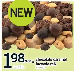 Fortinos CHOCOLATE CARAMEL BROWNIE MIX offer