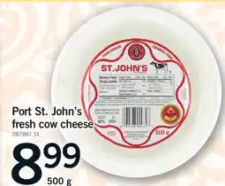 Fortinos PORT ST. JOHN'S FRESH COW CHEESE offer