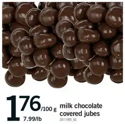 Fortinos MILK CHOCOLATE COVERED JUBES offer