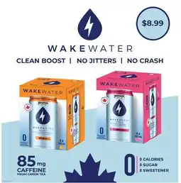 Fortinos WAKE WATER offer