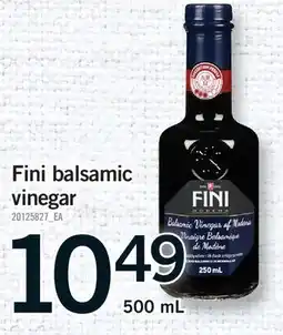 Fortinos FINI BALSAMIC VINEGAR offer