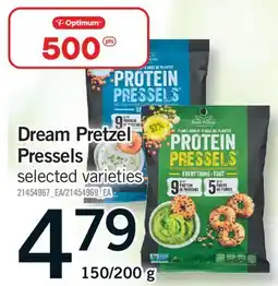 Fortinos DREAM PRETZEL PRESSELS, 150/200 G offer