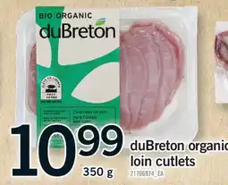 Fortinos DUBRETON ORGANIC LOIN CUTLETS offer