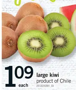 Fortinos LARGE KIWI offer