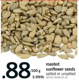 Fortinos ROASTED SUNFLOWER SEEDS offer