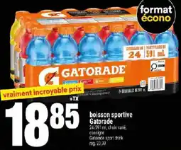 Super C Gatorade boisson sportive offer