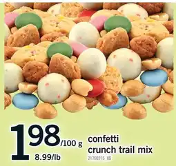Fortinos CONFETTI CRUNCH TRAIL MIX offer