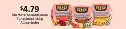 Fortinos RIO MARE INSALATISSIME TUNA SALAD offer