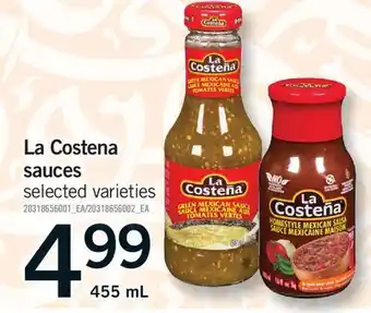 Fortinos LA COSTENA SAUCES offer