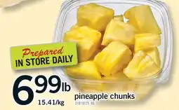 Fortinos PINEAPPLE CHUNKS offer