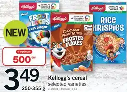 Fortinos KELLOGG'S CEREAL offer