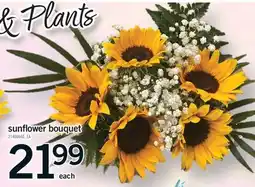 Fortinos SUNFLOWER BOUQUET offer