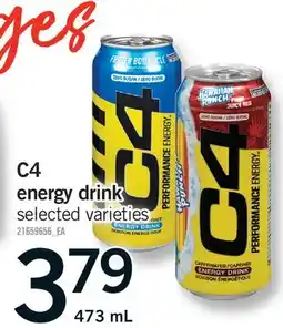 Fortinos C4 ENERGY DRINK offer