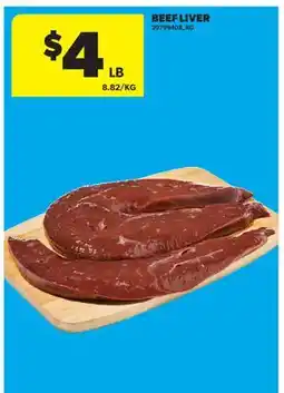 Real Canadian Superstore BEEF LIVER offer