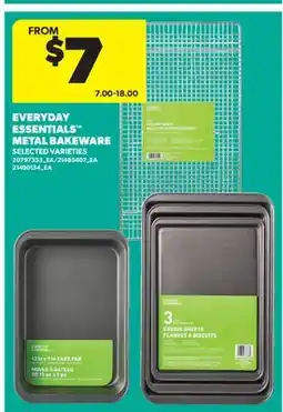 Real Canadian Superstore EVERYDAY ESSENTIALS METAL BAKEWARE offer