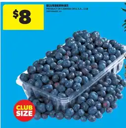 Real Canadian Superstore BLUEBERRIES, 2 LB offer