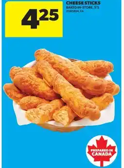 Real Canadian Superstore CHEESE STICKS, 5'S offer
