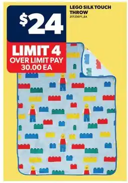 Real Canadian Superstore LEGO SILK TOUCH THROW offer