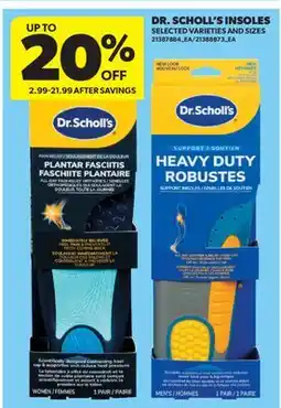 Real Canadian Superstore DR. SCHOLL'S INSOLES offer