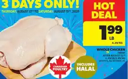 Real Canadian Superstore WHOLE CHICKEN offer