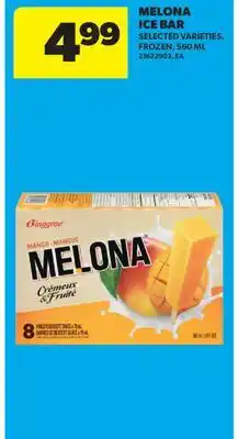 Real Canadian Superstore MELONA ICE BAR offer